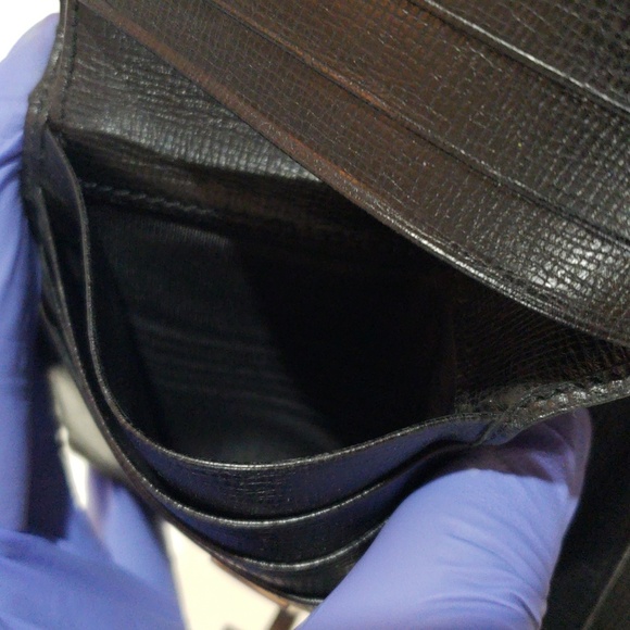 Salvatore Ferragamo Canvas & Black Leather Coin Wallet – Gancini Clip | Luxury - Picture 15 of 15